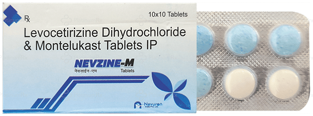 Nevzine M 5/10mg Tablet 10s
