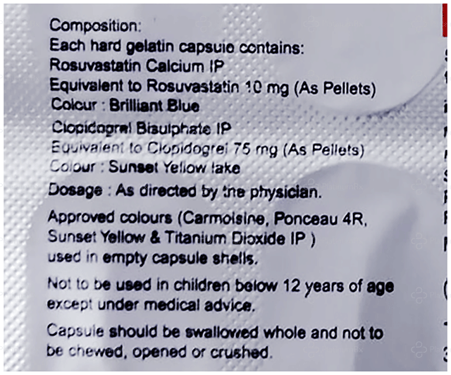 NuRosmi CV 75/10mg Capsule 10s