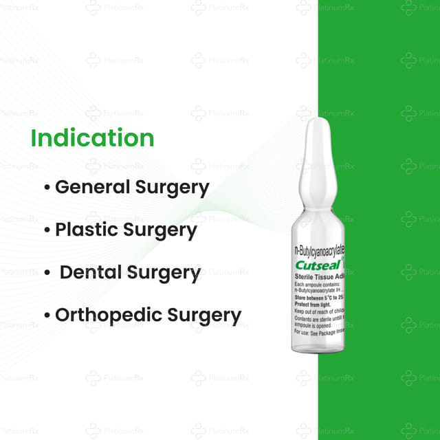 Cutseal Sterile Tissue Adhesive Ampoule 0.25ml