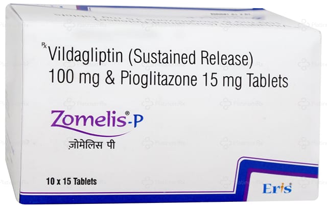 Zomelis P 15/100mg Tablet 15s