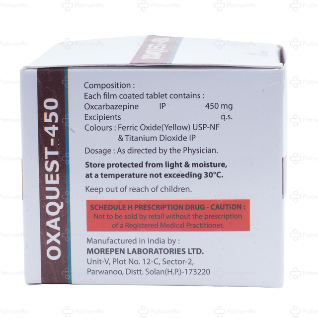 Oxaquest 450mg Tablet 10s