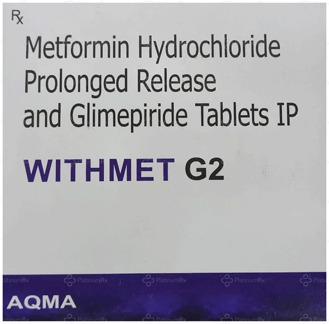 Withmet G 2/500mg Tablet PR 15s