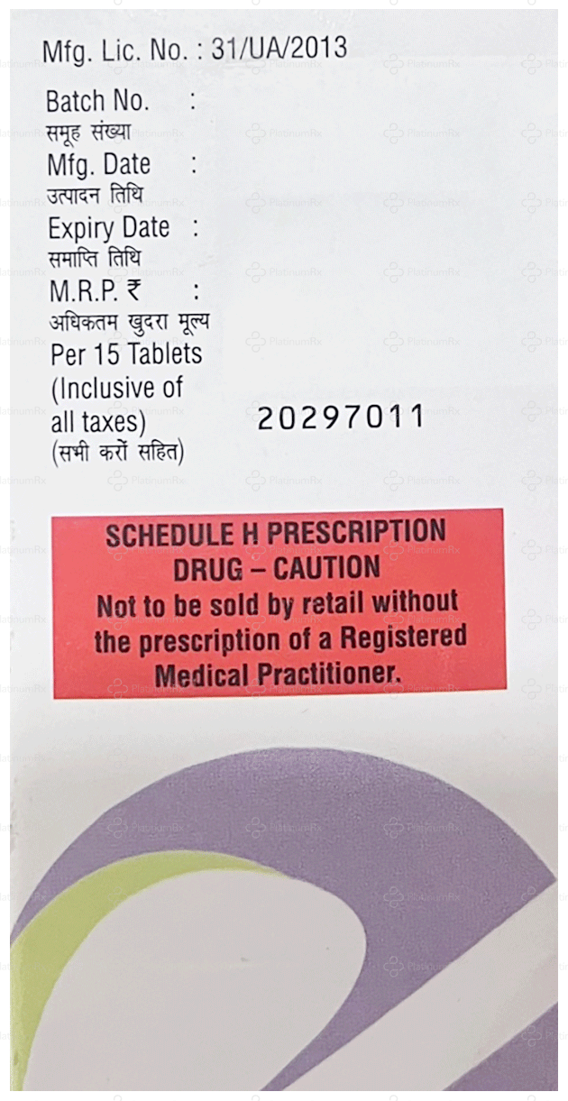 Teratel 40mg Tablet 15s