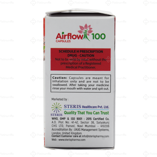 Airflow 100/50mcg Capsule 30s