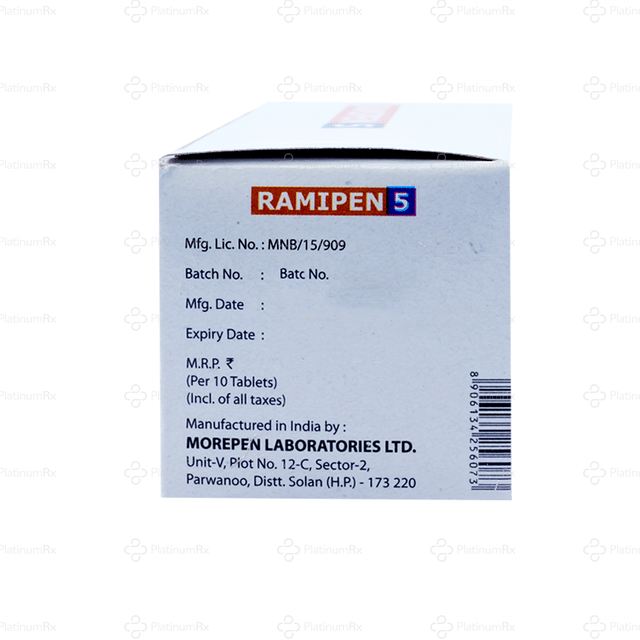 Ramipen 5mg Tablet 10s