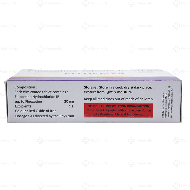 Fitdep 20mg Tablet 10s
