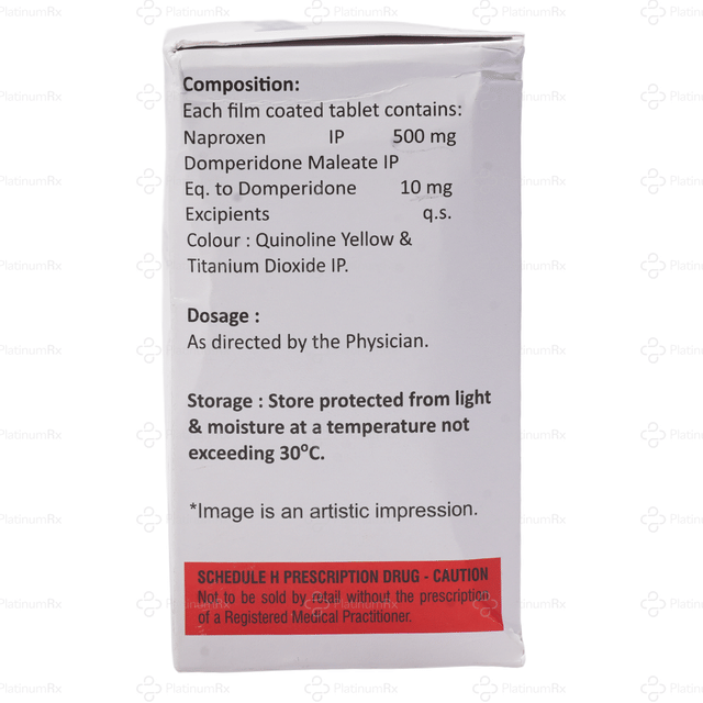 Naproheal D 500mg Tablet 10s