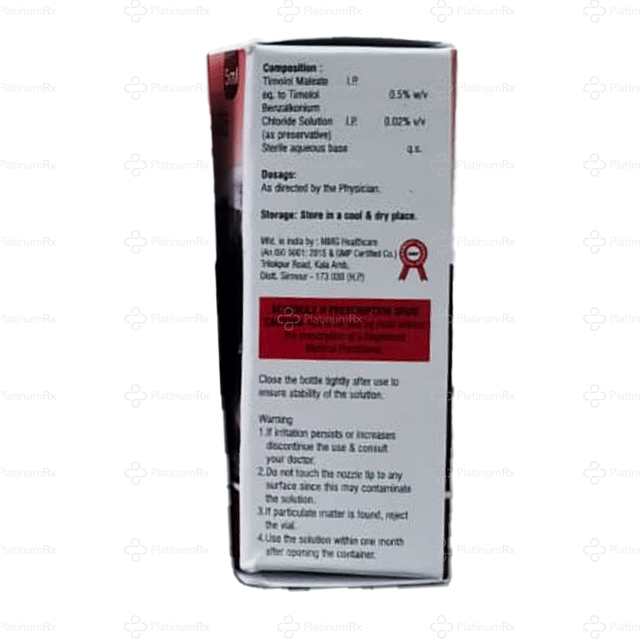 Timovac Eye Drops 5ml