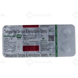 Metopole AM 5/50mg Tablet 10s