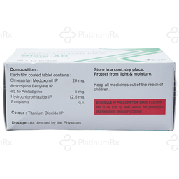 Olmo AH 20mg/5mg/12.5mg Tablet 10s