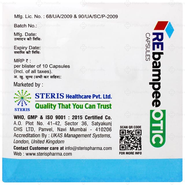Rebampee Otic Capsule 10s