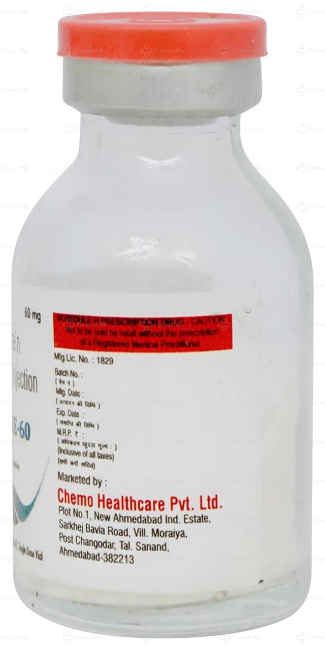 Cognizure 60mg Injection 1s