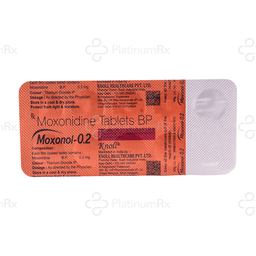 Moxonol 0.2mg Tablet 10s