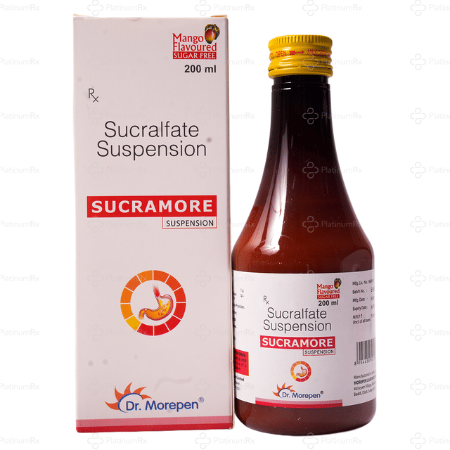 Sucramore 1000mg Mango Flavour Suspension 200ml