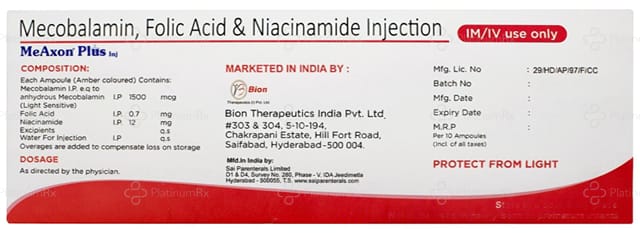 Meaxon Plus Injection 1X1ml