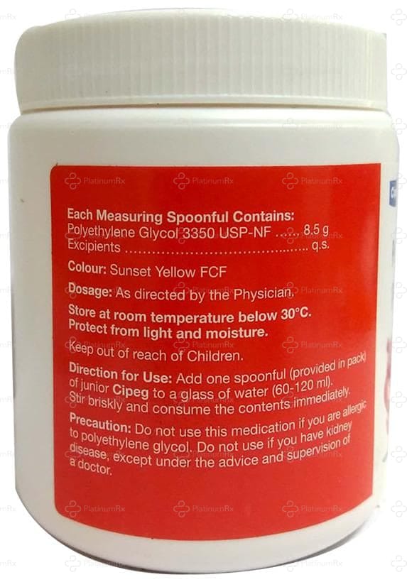 Junior Cipeg Powder for Oral Solution 121.1gm