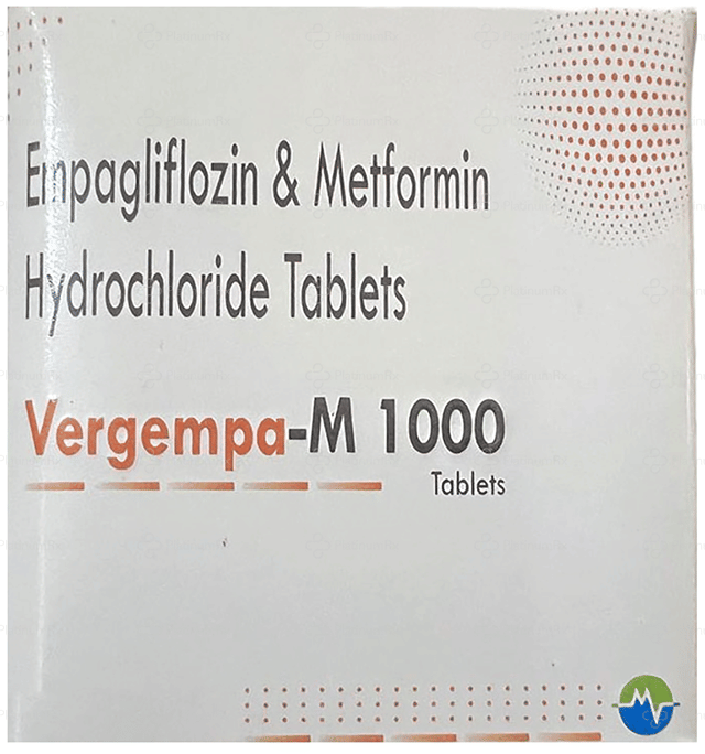 Vergempa M 12.5/1000mg Tablet 10s