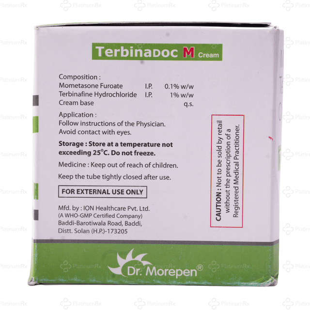 Terbinadoc M Cream 10gm