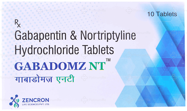 Gabadomz NT 400/10mg Tablet 10s