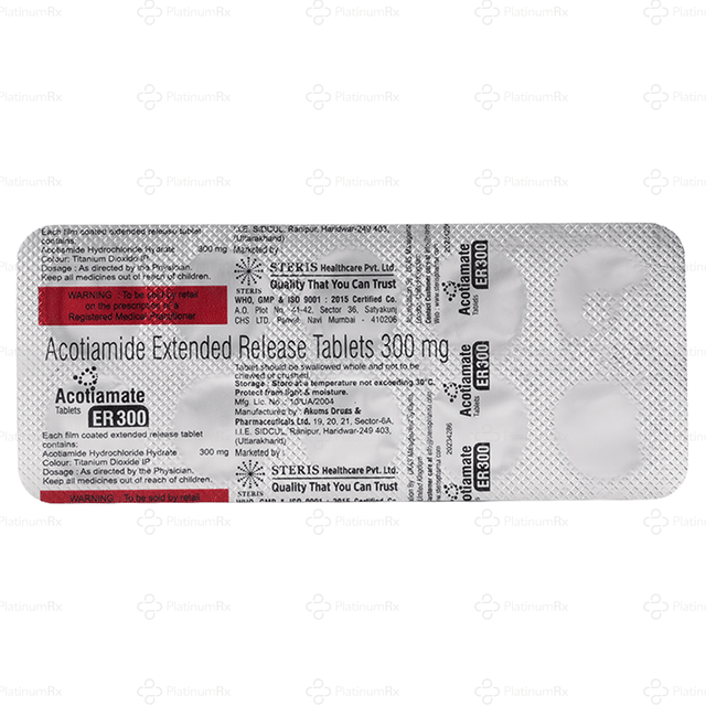 Acotiamate 300mg Tablet ER 10s