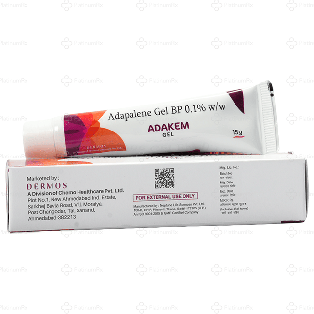 Adakem 0.1% Gel 15gm