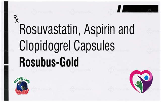 Rosubus Gold 75/75/10mg Capsule 10s