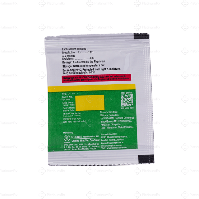 Mesalmile 1gm Pellet Sachet 1s