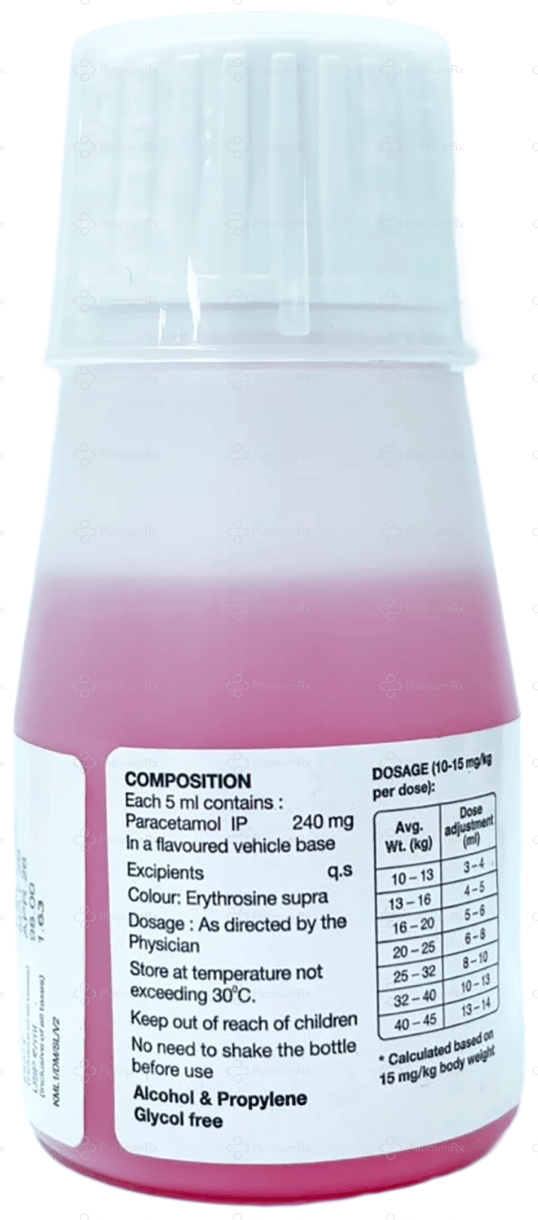 Kindermol 240mg Oral Solution 60ml