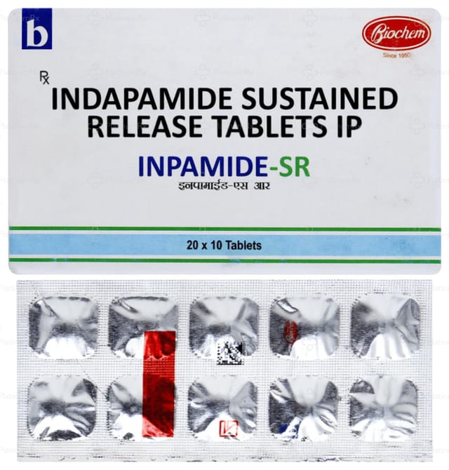 Inpamide 1.5mg Tablet SR 10s