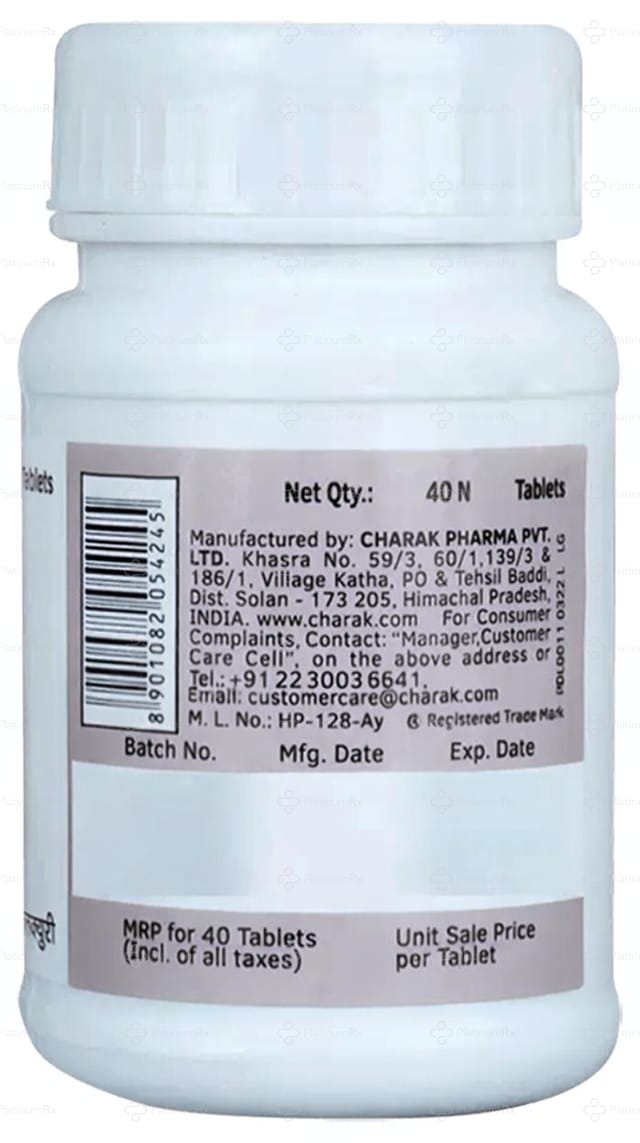 Charak Calcury Tablet 40s