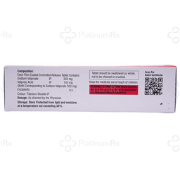 Valpodium 500mg Tablet CR 10s