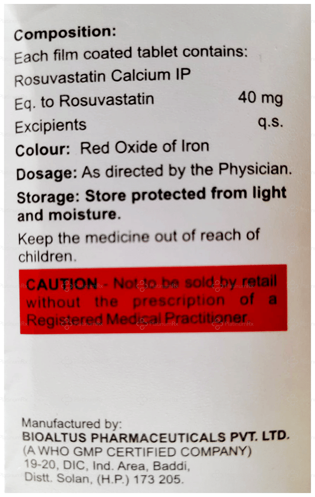 Rostiva 40mg Tablet 15s