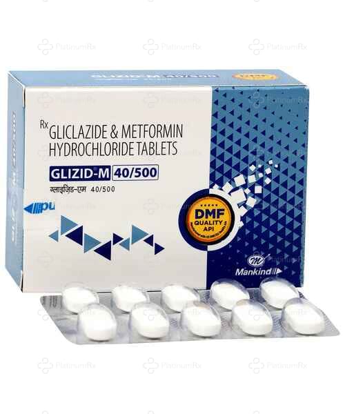 Glizid M 40/500mg Tablet 10s