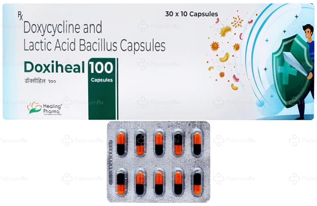 Doxiheal 100mg/60M Capsule 10s