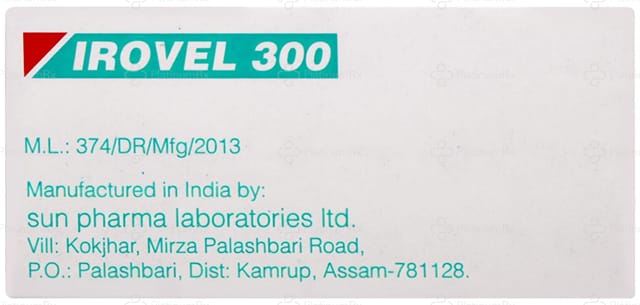 Irovel 300mg Tablet 10s