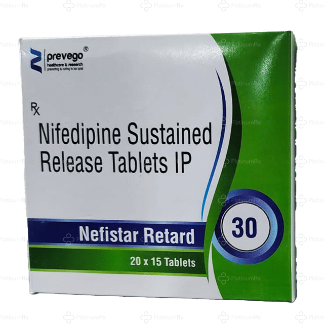 Nefistar Retard 30mg Tablet 15s