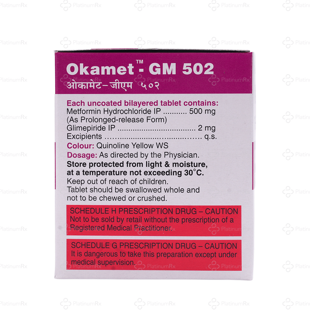 Okamet GM 502 Tablet PR 15s