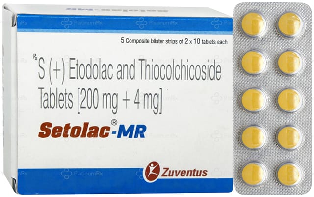 Setolac MR 200/4mg Tablet 10s