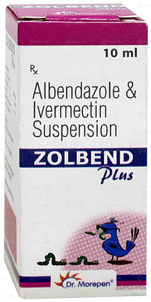 Zolbend Plus 3/200mg Syrup 10ml