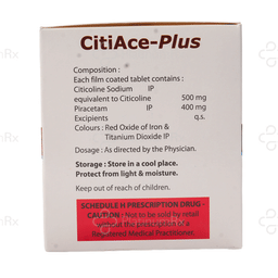 Citiace Plus 500/400mg Tablet 10s