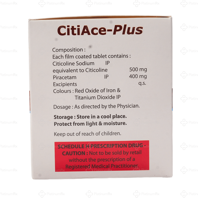 Citiace Plus 500/400mg Tablet 10s