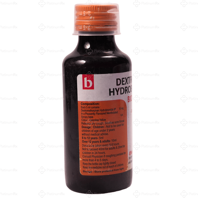 Biochemdryl DR 15mg Syrup 100ml