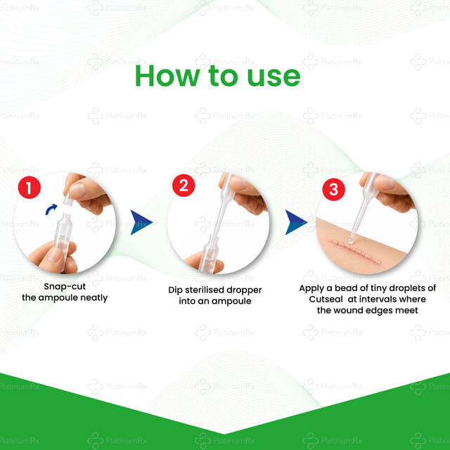 Cutseal Sterile Tissue Adhesive Ampoule 0.25ml
