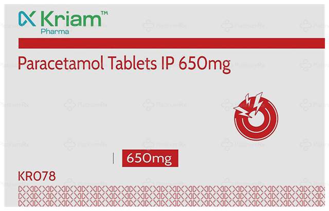 Kriam Pharma 650mg Tablet 15s