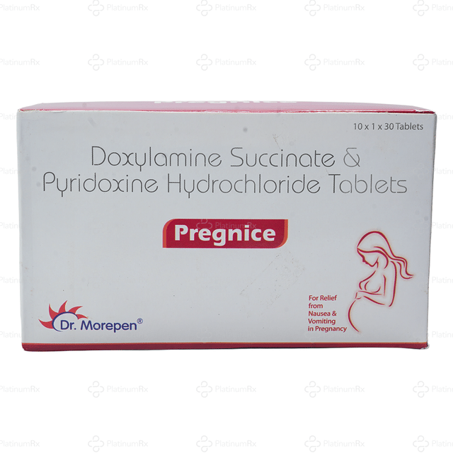 Pregnice 10/10mg Tablet 30s