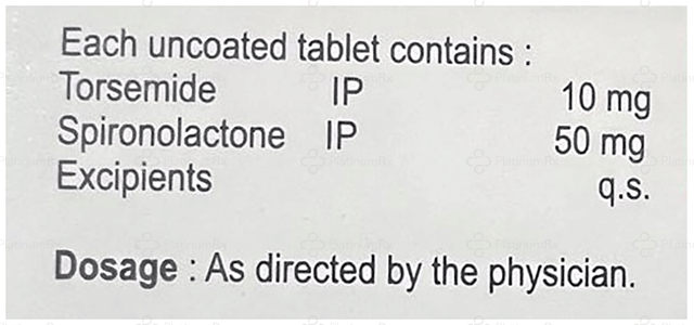 Torverge Plus 50/10mg Tablet 10s