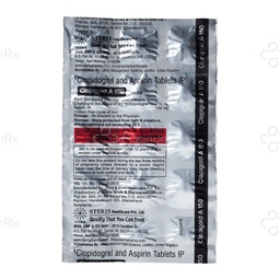 Clopigold A 150/75mg Tablet 15s