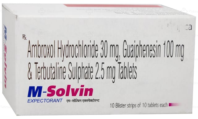 M Solvin 30/100/2.5mg Tablet 10s