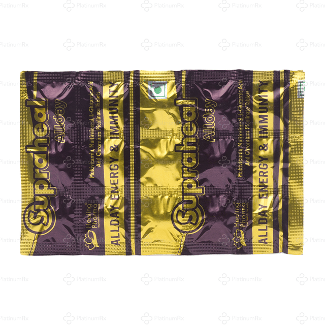 Supraheal All Day Tablet 15s