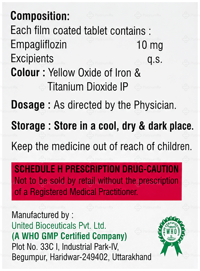 Empagil 10mg Tablet 10s